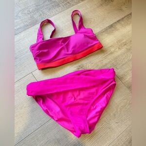 Boden Vibrant Pink Bikini | Size 8